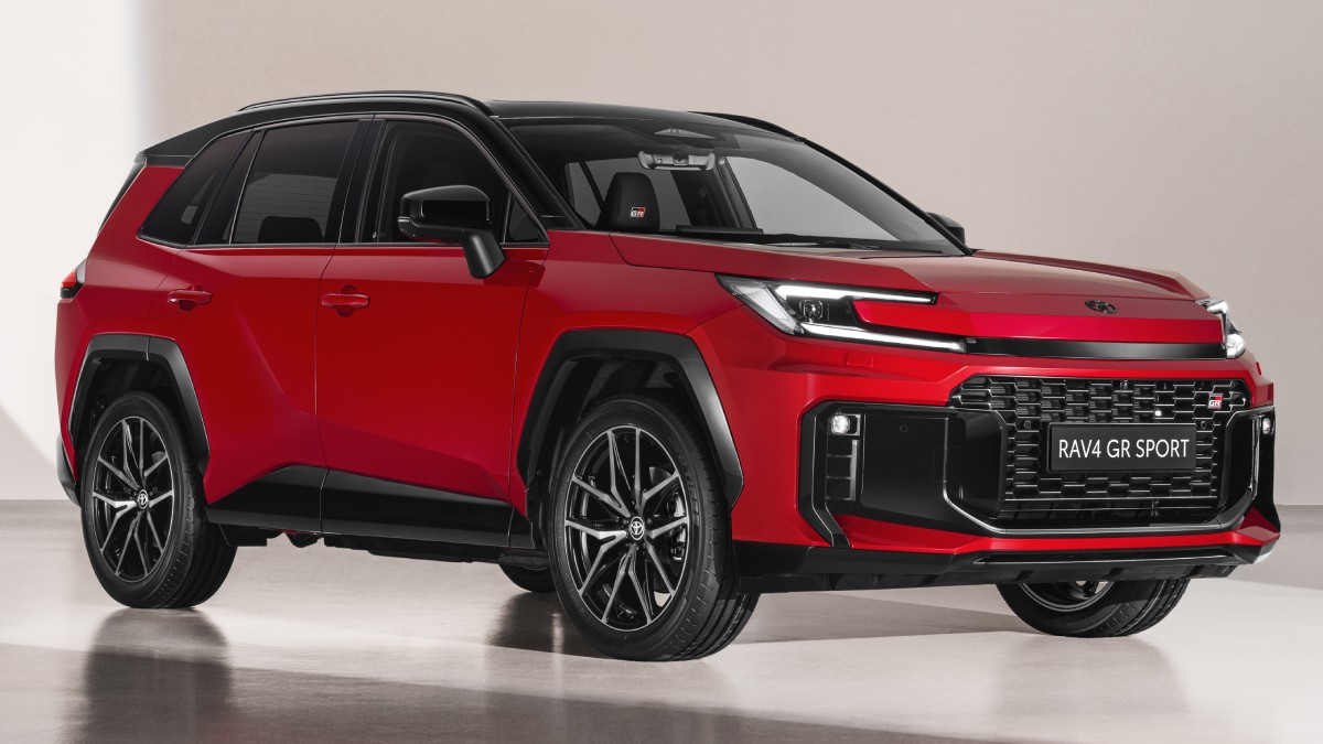 Exterior moderno y deportivo Toyota RAV4 2026 GR Sport